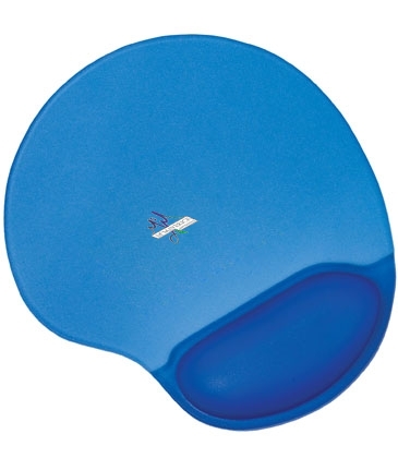 (1/4"Thick)Translucent Oval Neoprene MousePad/Gel Wrist Rest