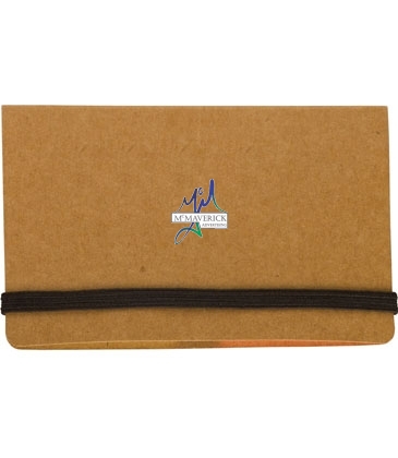 Business Card Holder with Sticky Notes