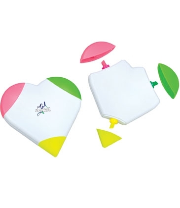 3-Color Heart Highlighter