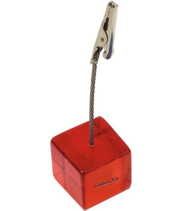 Cube Clip Memo Holder