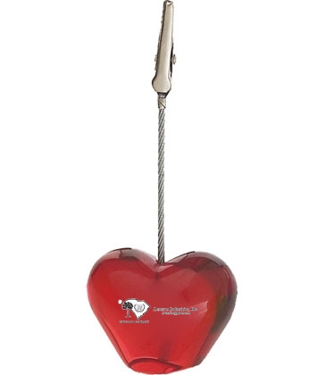 Heart Clip Memo Holder