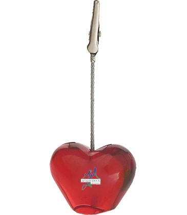 Heart Clip Memo Holder