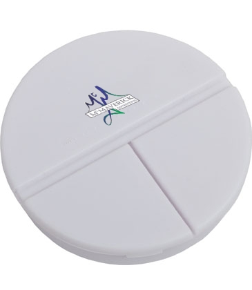 3 Compartment Pill Case