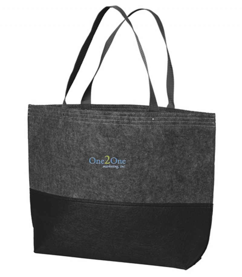 Port Authority® Large Felt Tote