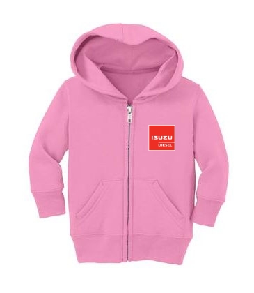 Port & Company® Infant Core Fleece Full-Zip Hooded Sweatshirt