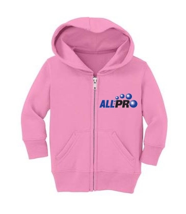 Port & Company® Infant Core Fleece Full-Zip Hooded Sweatshirt