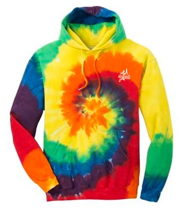 Port & Company® Youth Tie-Dye Pullover Hooded Sweatshirt