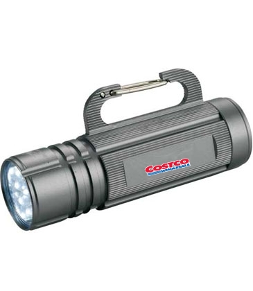 High Sierra® Carabiner Hook Flashlight