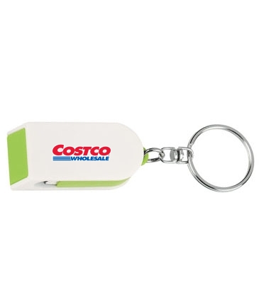 Phone Stand And Screen Cleaner Combo Key Chain