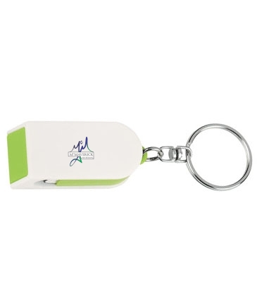 Phone Stand And Screen Cleaner Combo Key Chain