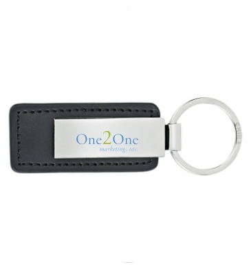 Leatherette Key Tag