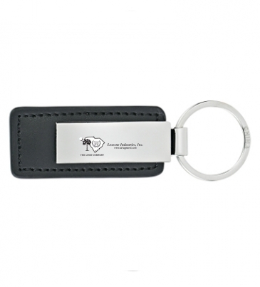 Leatherette Key Tag