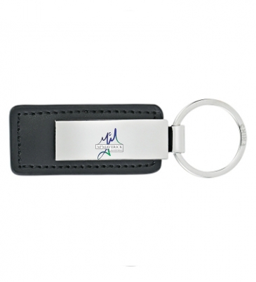 Leatherette Key Tag