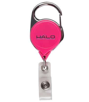 Round Retractable Badge Reel with Sport Clip