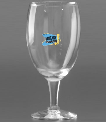 16 oz. Iced Tea Glass - Deep Etched