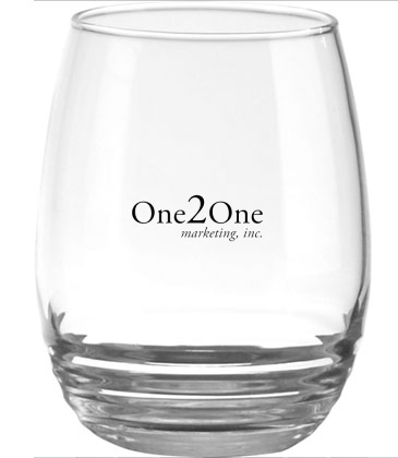 11 oz. Eminence White Wine - Deep Etched