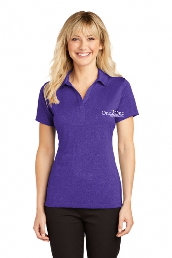Sport-Tek® Ladies Heather Contender™ Polo.