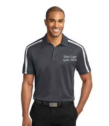 Port Authority® Silk Touch™ Performance Colorblock Stripe Polo