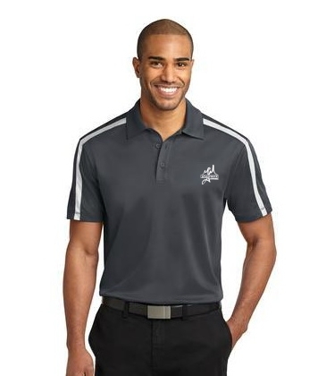 Port Authority® Silk Touch™ Performance Colorblock Stripe Polo