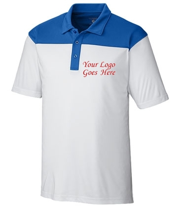 Clique Parma Colorblock Tech Jersey Mens Polo