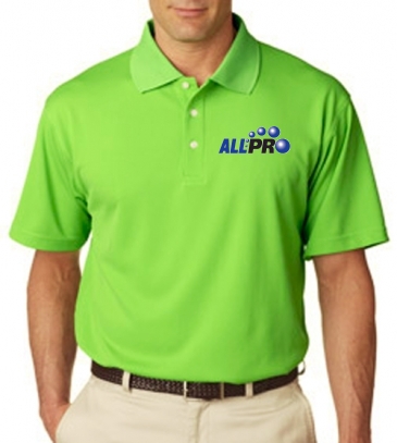 UltraClub Adult Cool-N-Dry Stain-Release Performance Polo