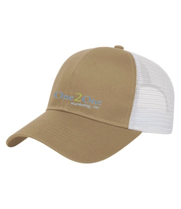 Two-Tone Mesh Back Cap