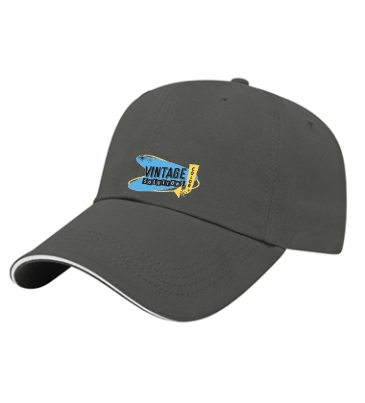 Unstructured Sandwich Visor Cap