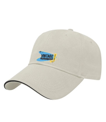 Structured Sandwich Visor Cap