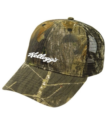 All Over Camo With Mesh Back Cap