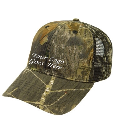 All Over Camo With Mesh Back Cap
