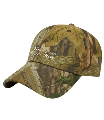 Six Panel Unstructured Camo Cap
