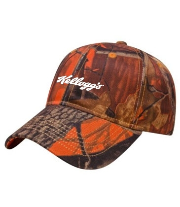 Orange Ridge Camo Cap