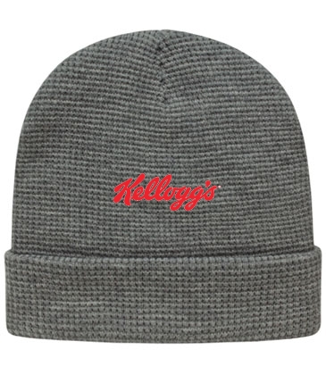 Waffle Knit With Cuff