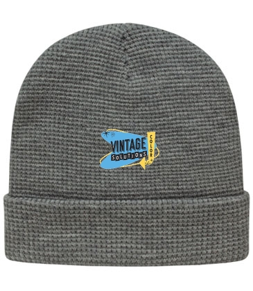 Waffle Knit With Cuff