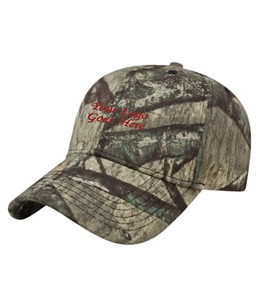 Structured Six Panel Camo Cap