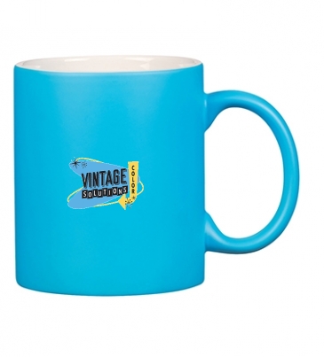 11 Oz. Neon Mug With C-Handle