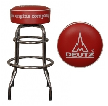 30" H Double Ring Counter Stool
