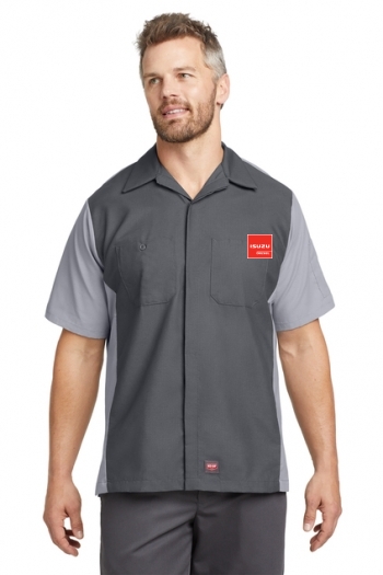 Red Kap® Short Sleeve Ripstop Crew Shirt
