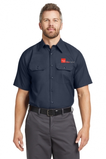 Red Kap® Short Sleeve Solid Ripstop Shirt