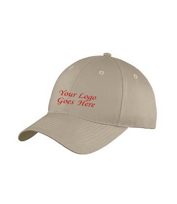 Port & Company® Six-Panel Unstructured Twill Cap