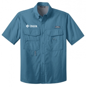 Eddie Bauer Short Sleeve Fishing Shirt