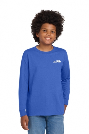 Gildan® Youth Heavy Cotton™ 100% Cotton Long Sleeve T-Shirt