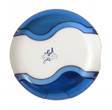 Round Pencil Sharpener Eraser Combo, Full Color Digital