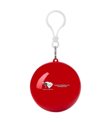 Poncho Ball Key Chain