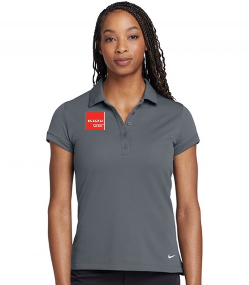 Nike Ladies Dri-FIT Solid Icon Pique Modern Fit Polo