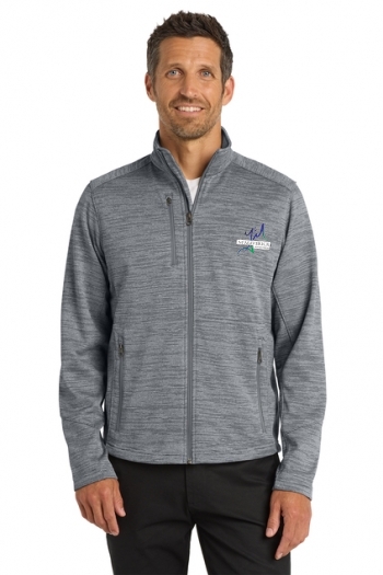 Port Authority® Digi Stripe Fleece Jacket