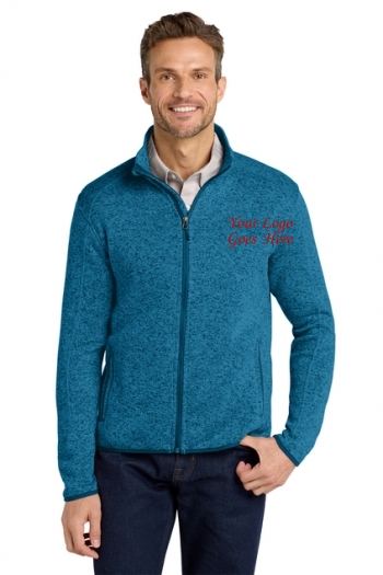 Port Authority®  Sweater Fleece Jacket