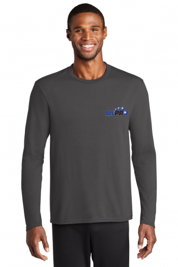 Port & Company® Long Sleeve Performance Blend Tee
