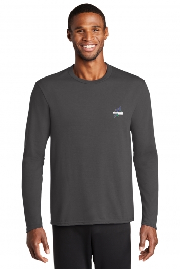 Port & Company® Long Sleeve Performance Blend Tee
