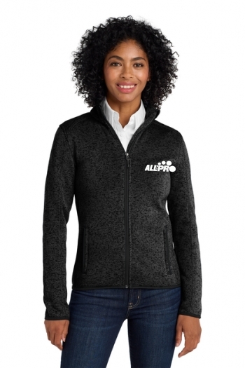 Port Authority® Ladies Sweater Fleece Jacket